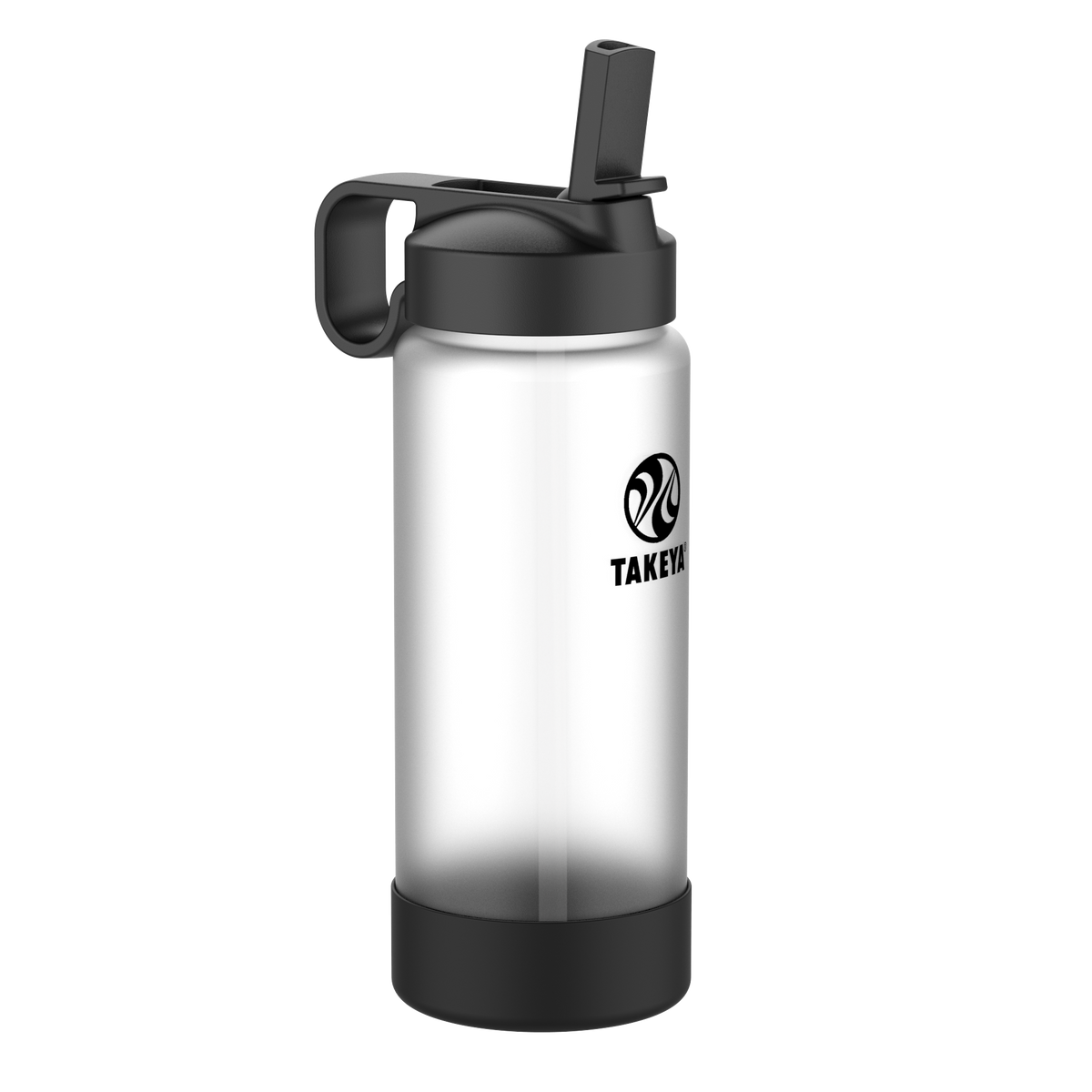 Sure-Grip Glass Water Bottle Y8 — 22oz / Onyx