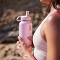 Actives Water Bottle With Straw Lid B8