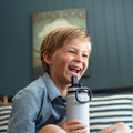 Actives Kids Water Bottle With Straw Lid S7