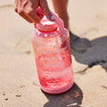 Tritan Motivational Water Bottle With Straw Lid U1