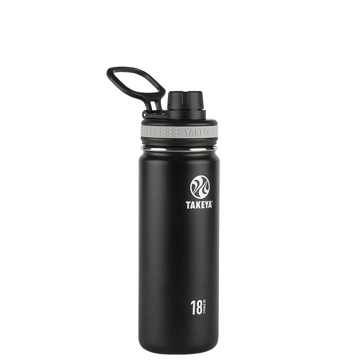Originals Water Bottle with Spout Lid R3 — 18oz / Black