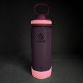 Actives Kids Glow In The Dark Water Bottle With Straw Lid N6