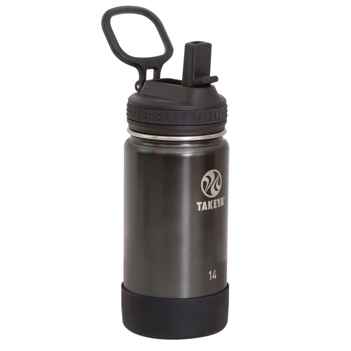 Actives Kids Water Bottle With Straw Lid S7