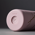 Kintsugi Water Bottle with Straw Lid O4
