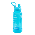Tritan Motivational Water Bottle With Straw Lid U1