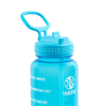 Tritan Motivational Water Bottle With Straw Lid U1