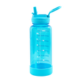 Tritan Motivational Water Bottle With Straw Lid U1