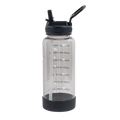 Tritan Motivational Water Bottle With Straw Lid U1