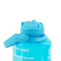 Tritan Motivational Water Bottle With Straw Lid U1