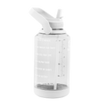 Tritan Motivational Water Bottle With Straw Lid U1
