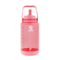 Tritan Motivational Water Bottle With Straw Lid U1