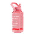 Tritan Motivational Water Bottle With Straw Lid U1