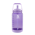 Tritan Motivational Water Bottle With Straw Lid U1