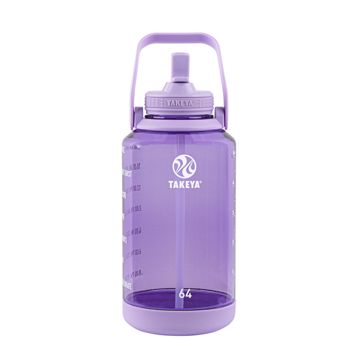 Tritan Motivational Water Bottle With Straw Lid U1