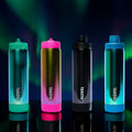 Aurora Water Bottle With Straw Lid O5