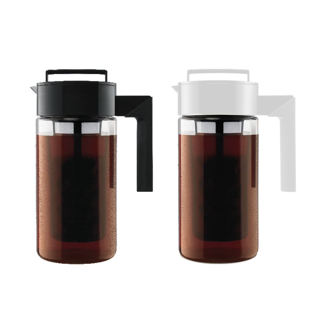 Cold Brew Coffee Maker Bundle (2 Pack) J3 — 1qt / Black/White