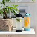 Sure-Grip Glass Water Bottle Y8