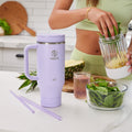 Straw Tumbler With Handle U8