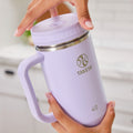 Straw Tumbler With Handle U8