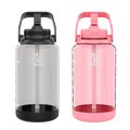 Tritan Motivational Bottle Bundle With Straw Lid (2 Pack) S0