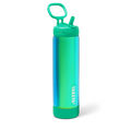 Aurora Water Bottle With Straw Lid O5