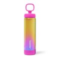 Aurora Water Bottle With Straw Lid O5