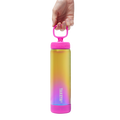 Aurora Water Bottle With Straw Lid O5