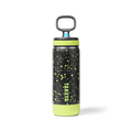 Glow In The Dark Sport Kids Water Bottle Confetti With Straw Lid D8