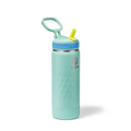 Kids Sport Water Bottle With Straw Lid U5