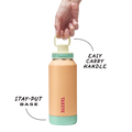 Sport Soft Touch Water Bottle With Spout Lid H0