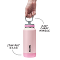 Sport Soft Touch Water Bottle With Straw Lid T0