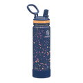 Actives Water Bottle With Straw Lid B8