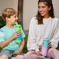 Actives Water Bottle With Straw Lid B8