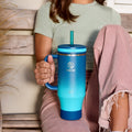 Straw Tumbler With Handle U8