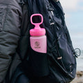 Actives Kids Glow In The Dark Water Bottle With Straw Lid N6